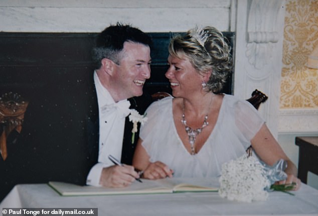 The couple tied the knot in 2005 (pictured) and have no plans to split up or file for divorce and see each other for regular dates and at the weekends