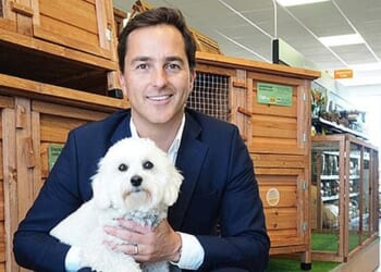 Dean Richmond (pictured) is causing a stir in a small South Downs village after he hosted a firework party. According to him, the professional display – complete with music and food for the guests – lasted just six minutes