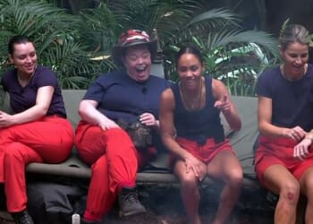 I'm A Celebrity viewers have shared even more concern over the campmates after spotting a bandage wrapped around Vogue Williams' knee on Monday's episode of the ITV show