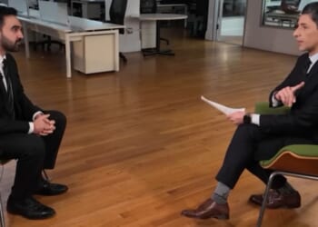 Mayor-elect Zohran Mamdani was nearly drowned out by police sirens as he talked with WPIX-TV's Dan Mannarino about cutting a NYPD program.