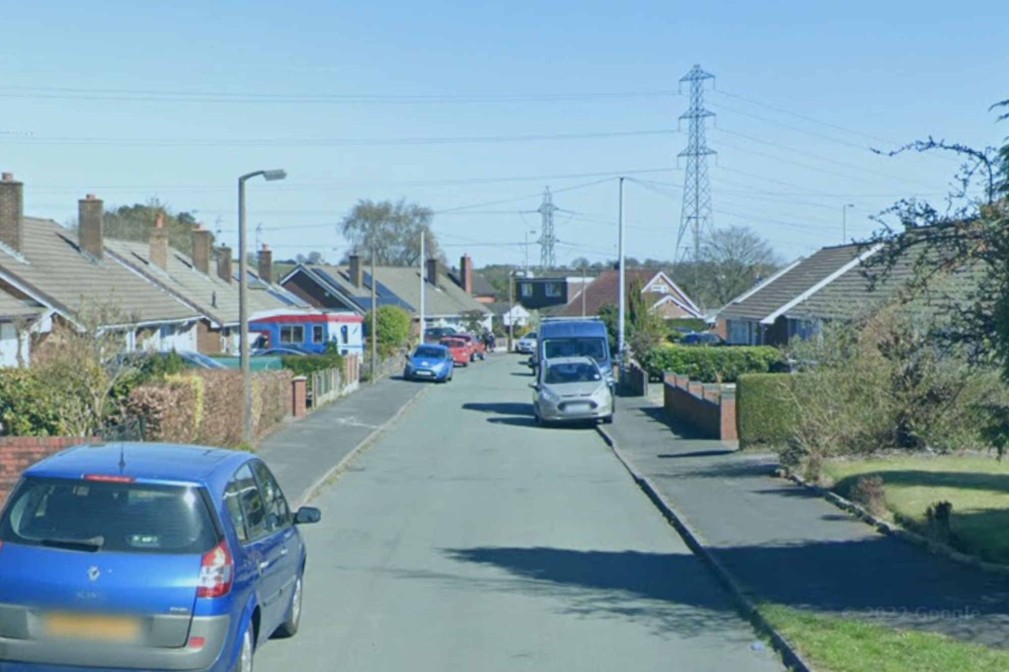 An image collage containing 1 images, Image 1 shows Park Avenue in Werrington with cars parked on the street