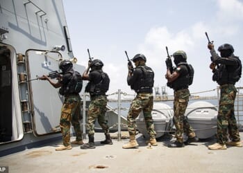 A man hunt has been launched after a British man was shot dead 'during a robbery' in Ghana (file photo)