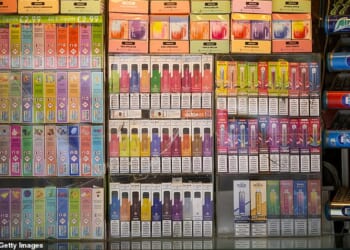 According to the figures, e-cigarette use remained highest among people aged 16 to 24 years, with 13 per cent using e-cigarettes either daily or occasionally