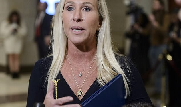 Republican lawmaker Marjorie Taylor Greene is unhappy with the president's foreign policy focus and wants him to prioritize domestic issues