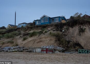 'Oh I do like to be beside the seaside', sang nobody in Hemsby - the Norfolk village sinking into the sea