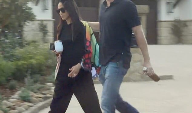 Meghan Markle and Prince Harry spend Halloween with their children in Santa Barbara