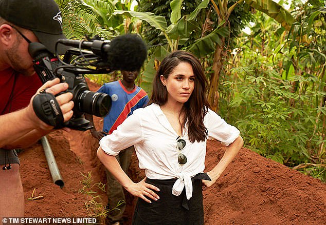 According to Meghan's bio on the official Sussex website, the Duchess spent her time between filming Suits travelling to other countries like Rwanda and India 'to support humanitarian missions' led by World Vision