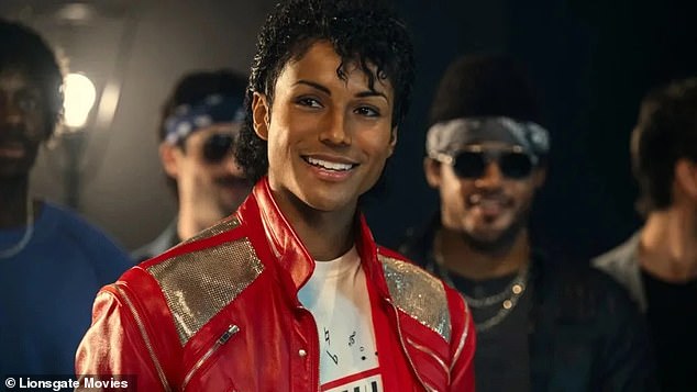 Michael Jackson's nephew Jaafar Jackson, 29, looked just like his famous late uncle in the first official movie trailer about the King of Pop's life