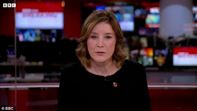 This is the moment a BBC newsreader announced live on air that director general Tim Davie and CEO of News Deborah Turness had quit as the corporation descended into turmoil