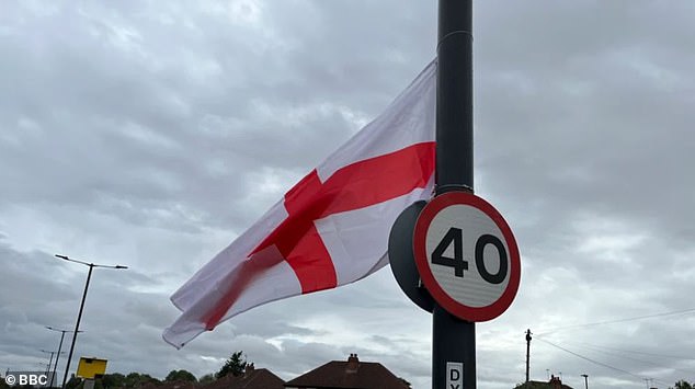 Derby City Council announced it would begin removing flags from lampposts across the city