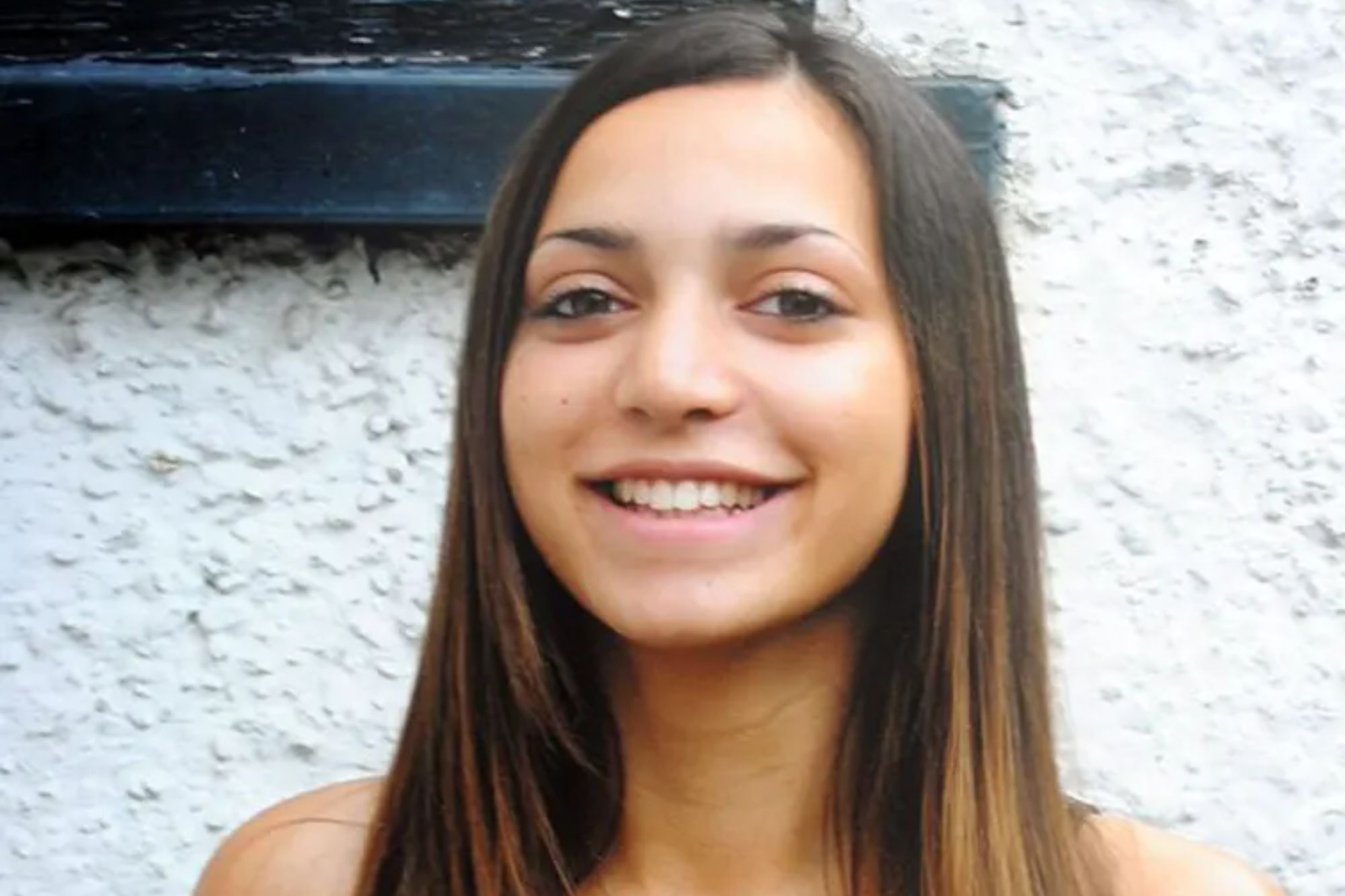 An image collage containing 1 images, Image 1 shows Collect picture of murdered British student Meredith Kercher