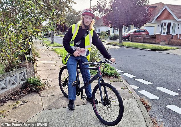 The body largely employed young people, including Ben Peters, pictured, for less than eight hours a week