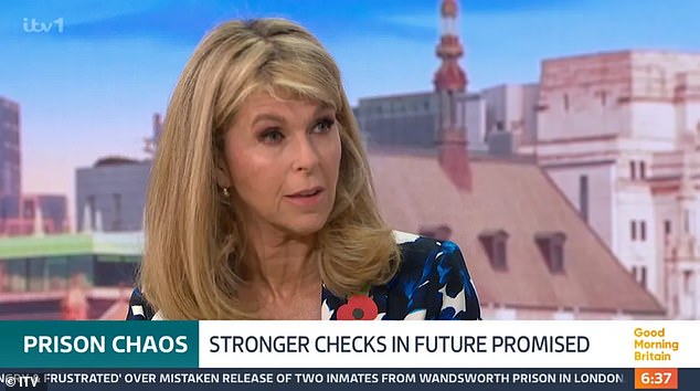 Kate Garraway was caught whispering to her co-star on live TV during Friday's Good Morning Britain