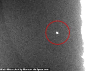 Japanese astronomer Daichi Fujii captured the first mysterious flash on the moon on October 30 near the giant Gassendi Crater