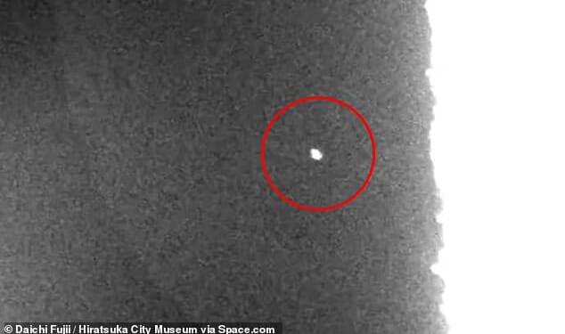 Japanese astronomer Daichi Fujii captured the first mysterious flash on the moon on October 30 near the giant Gassendi Crater