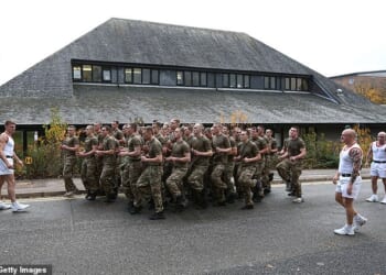 Lieutenant General David Eastman MBE, the Deputy Chief of the General Staff, sent a circular to the officers of the British Army instructing them to review their ¿affiliations¿ with private members¿ clubs (file image)