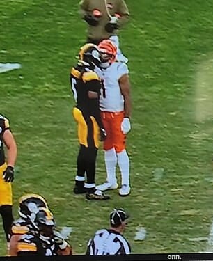 Jalen Ramsey (left) and Ja'Marr Chase clashed on Sunday