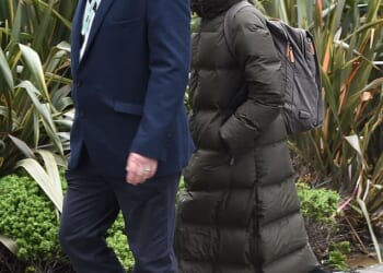 The strain of a formal investigation over bullying accusations appeared to be taking its toll on BBC Breakfast's Naga Munchetty today as she left the studio accompanied by a security guard