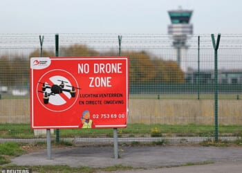 Brussels Airport in Zaventem, Belgium, was closed on November 6 following drone sightings