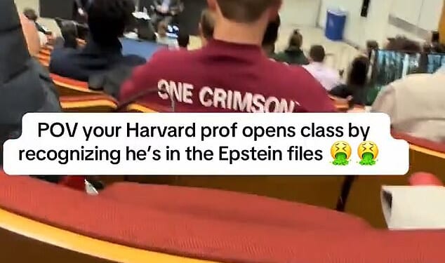 Larry Summers opened his Harvard class by addressing his past ties to Jeffrey Epstein