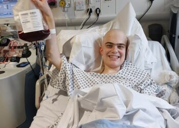 Harry, a 19-year-old student from Harrogate, was treated with Obe-cel as part of a clinical trial in 2024