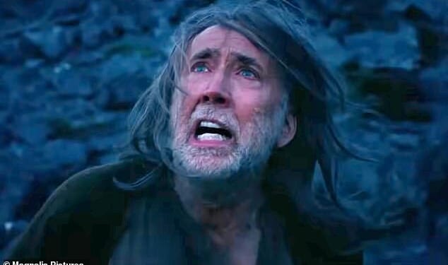 Critics were largely negative on The Carpenter's Son, a biblical horror film starring Nicolas Cage as Joseph, the father of Jesus; pictured in The Carpenter's Son