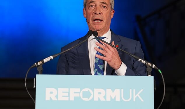 Nigel Farage warns Britain MUST tackle 'extraordinary' debt mountain as he puts Reform's vows of huge tax cuts on back burner