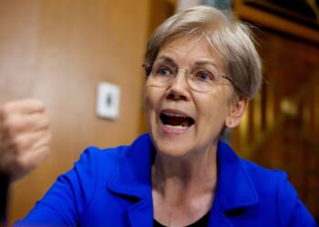 Sen. Elizabeth Warren speaks as Health and Human Services Secretary Robert Kennedy Jr. appears before a Senate Finance Committee hearing at the Dirksen Senate Office Building in Washington, D.C., on Sept. 4.