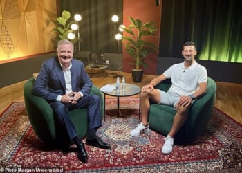 Piers Morgan issued an apology to Novak Djokovic after criticising his Covid-19 stance