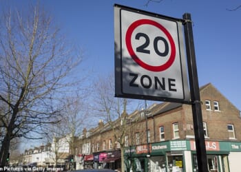 Nearly a third of urban roads in Britain have a 20mph limit, according to Insight Warehouse, which analyses transport data, with 19.1million Britons thought to live in such neighbourhoods