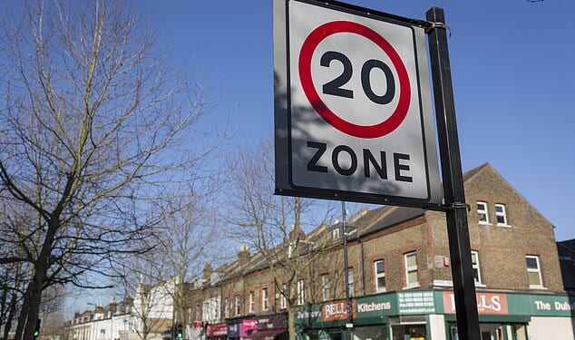 Nearly a third of urban roads in Britain have a 20mph limit, according to Insight Warehouse, which analyses transport data, with 19.1million Britons thought to live in such neighbourhoods