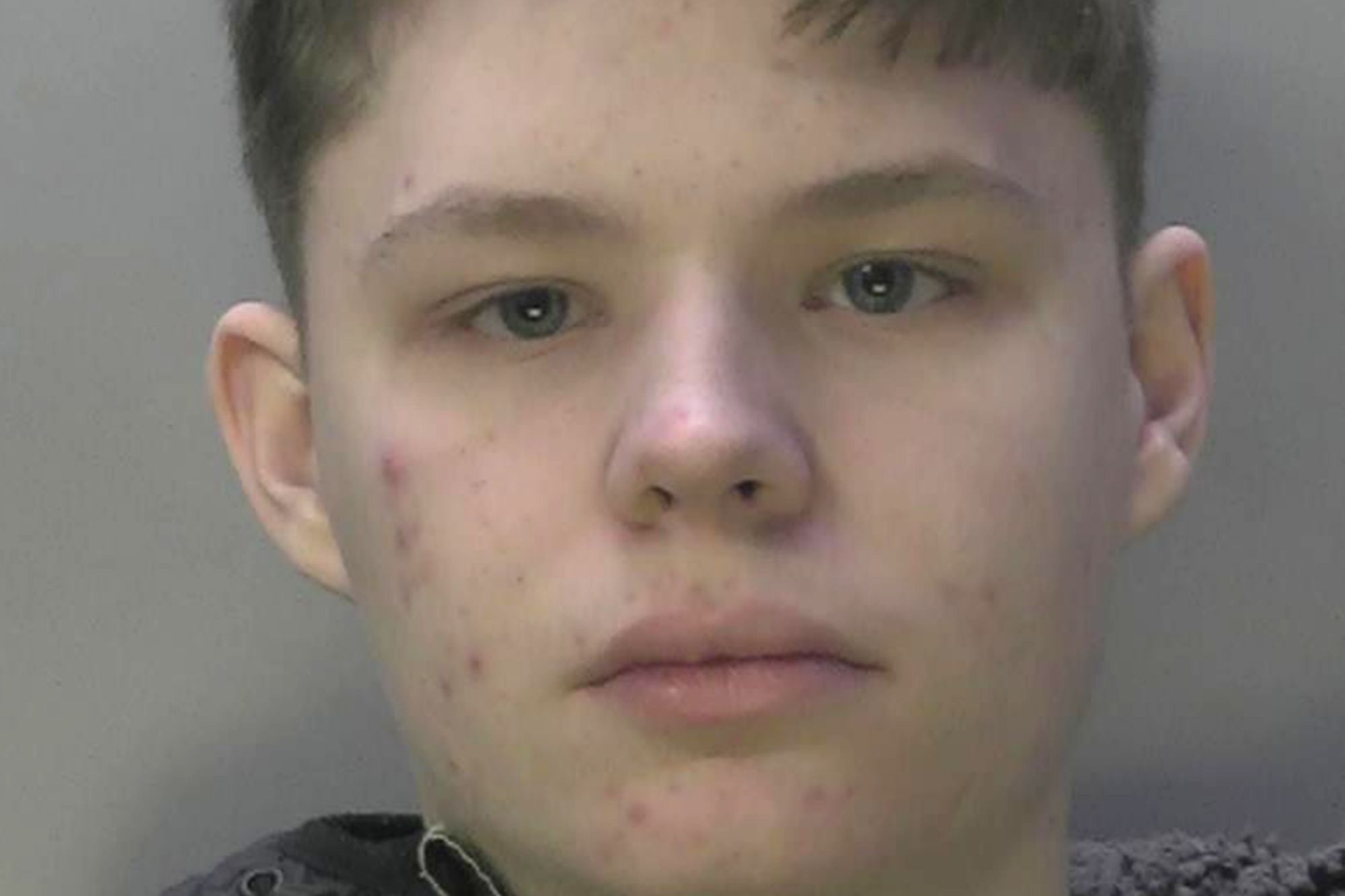 An image collage containing 1 images, Image 1 shows Mugshot of Thomas Waller, a young man with short brown hair, wearing a dark jacket