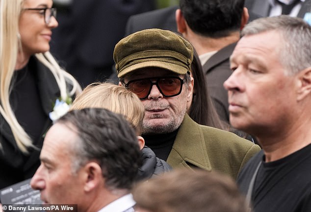 Mani was last pictured at the funeral of Ricky Hatton at Manchester Cathedral last month