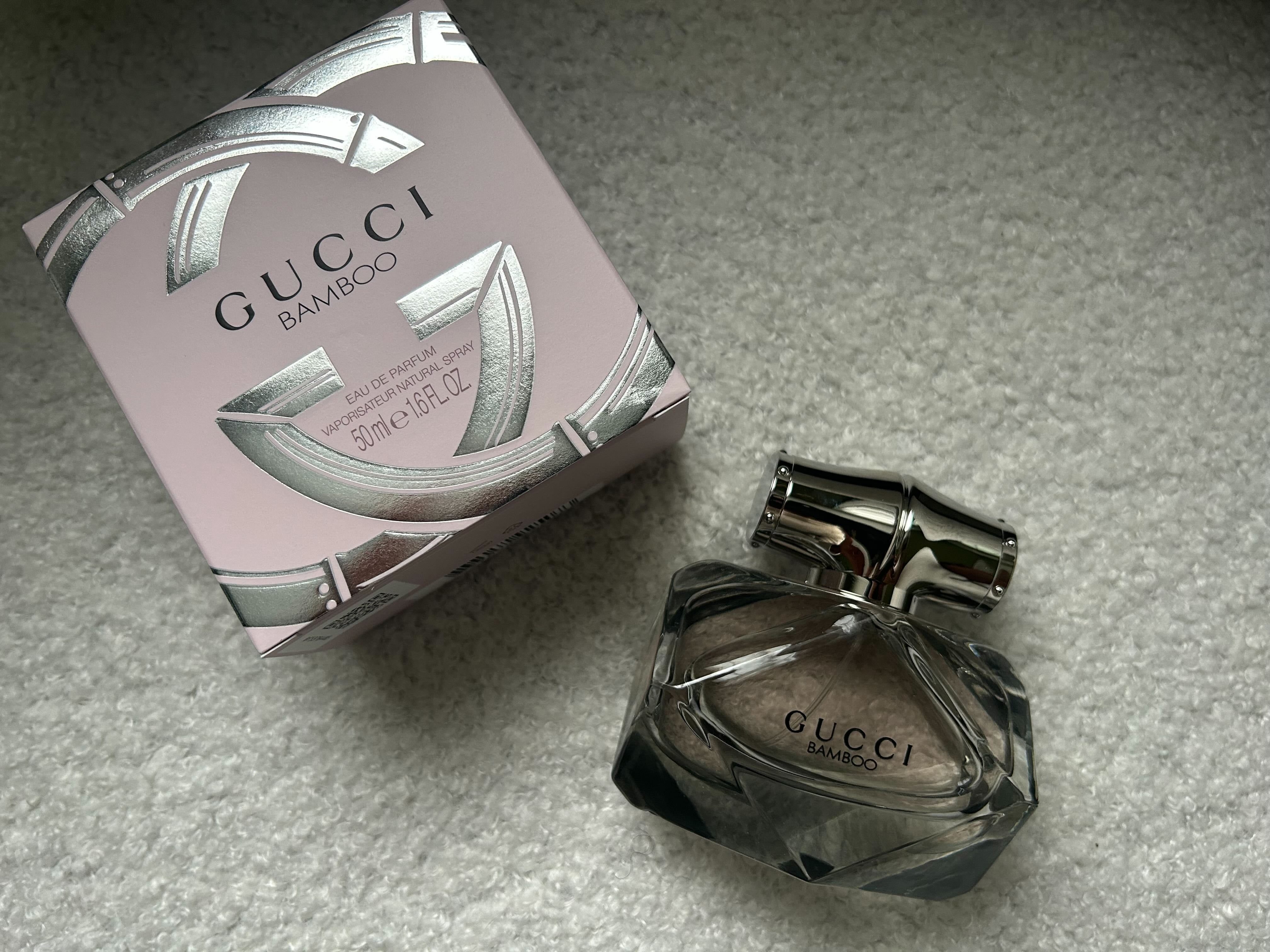 Gucci Bamboo Eau De Parfum 50ml bottle and packaging.