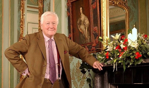 Sir Benjamin Slade, pictured, is offering £50,000-a-year to find a bride who must be 'a good breeder' to ensure he is not the last of the Slade baronets