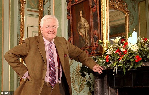 Sir Benjamin Slade, pictured, is offering £50,000-a-year to find a bride who must be 'a good breeder' to ensure he is not the last of the Slade baronets
