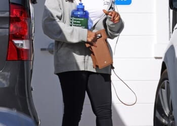 Oprah Winfrey was spotted leaving a gym session over the weekend in Los Angeles