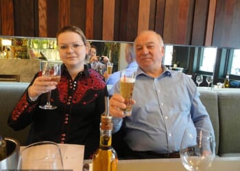 Sergei Skripal with his daughter Yulia's symptoms began as they were eating lunch at the Italian restaurant chain Zizzi in Salisbury