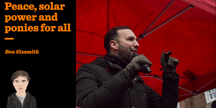 Peace, solar power and ponies for all | Ben Sixsmith