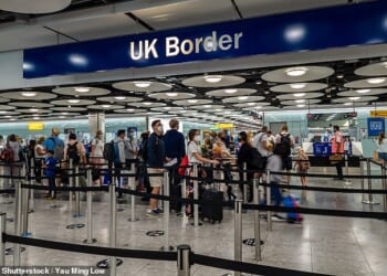 People from Pakistan are using holiday, work and student visa 'loopholes' to lodge a record number of UK asylum claims, new figures show (file image)