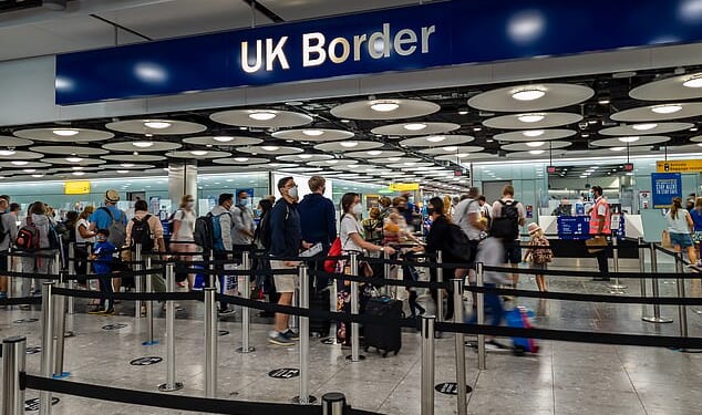People from Pakistan are using holiday, work and student visa 'loopholes' to lodge a record number of UK asylum claims, new figures show (file image)