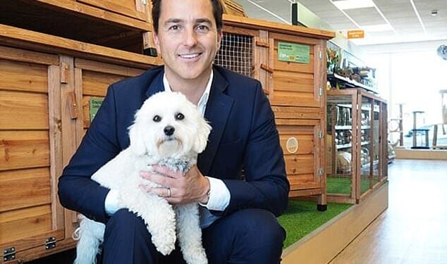 Pets Corner tycoon Dean Richmond (pictured) issued a grovelling apology after a huge fireworks display at his £4m estate left a horse so badly injured it had to be put down