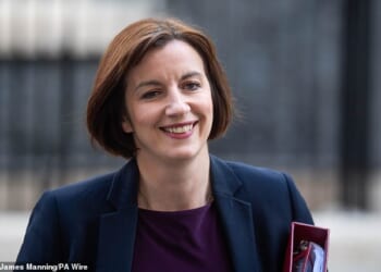 Bridget Phillipson (pictured) has tried to calm outcry among Labour MPs over a £6 billion special needs black hole by accusing independent Government forecasters of being 'misleading'