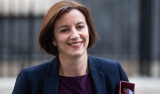 Bridget Phillipson (pictured) has tried to calm outcry among Labour MPs over a £6 billion special needs black hole by accusing independent Government forecasters of being 'misleading'