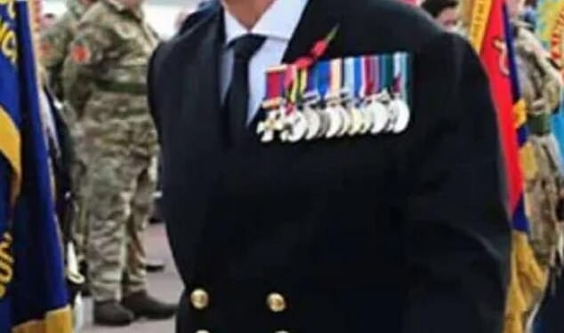 Police arrest man after 'fake admiral' turned up at Remembrance Sunday event