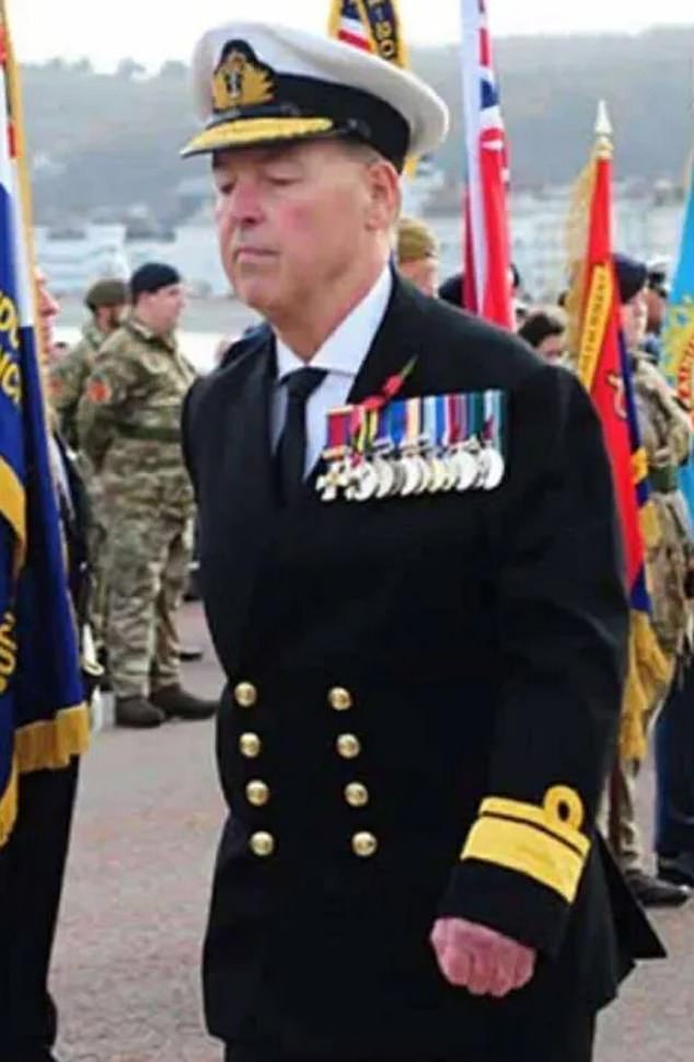 Police arrest man after 'fake admiral' turned up at Remembrance Sunday event