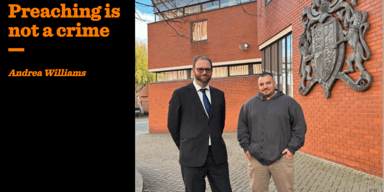 Preaching is not a crime | Andrea Williams