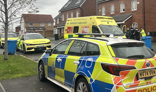 A pregnant woman died after suffering a medical episode at her home in Kirkby on Tuesday