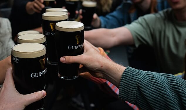 Soaring sales mean Guinness now accounts for a reputed one in every nine pints poured at British pubs