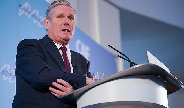 Sir Keir Starmer used a speech earlier this year to warn that Britain risked becoming an ‘island of strangers’ -  a reference to unchecked immigration - before climbing down, creating confusion over his stance